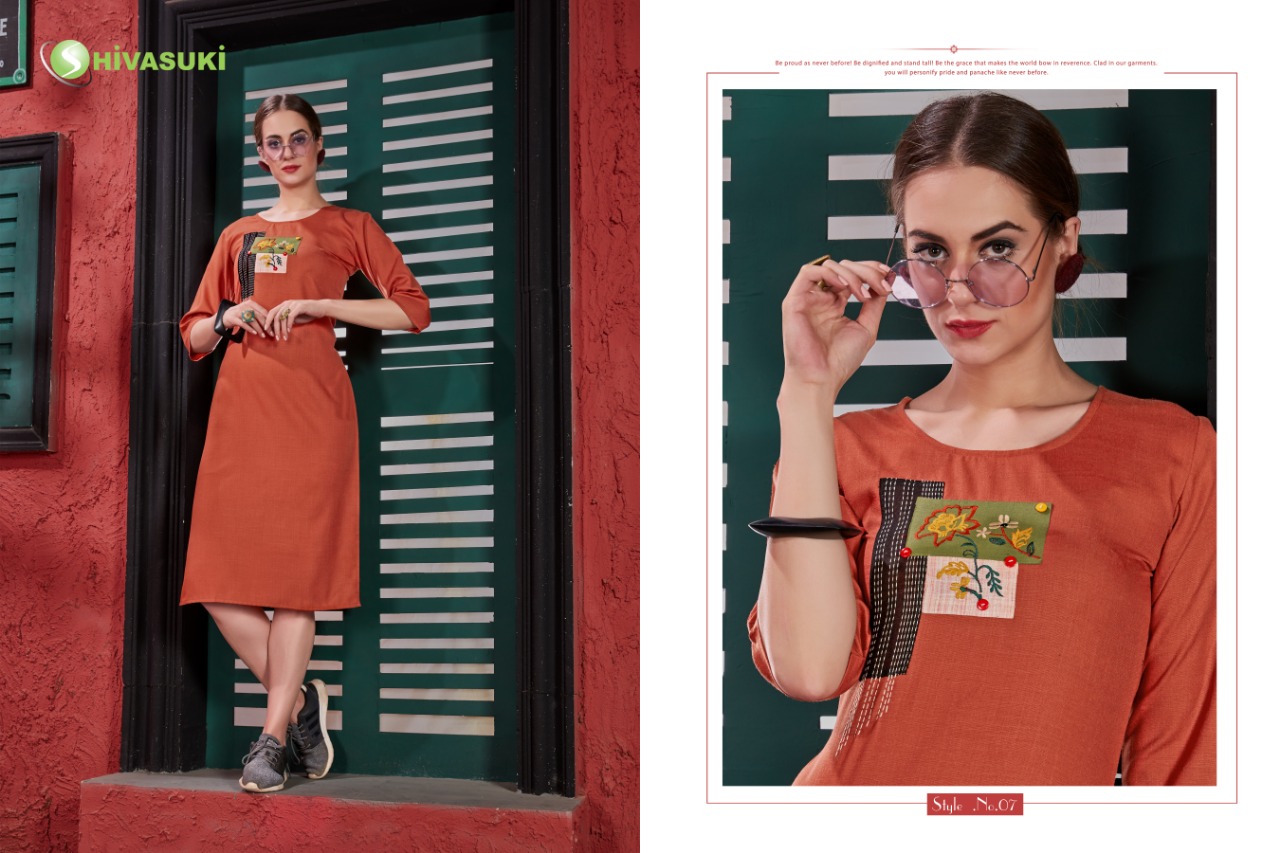 Selina Vol 1 By Shivashukhi Causal Wear Kurti Catalogue