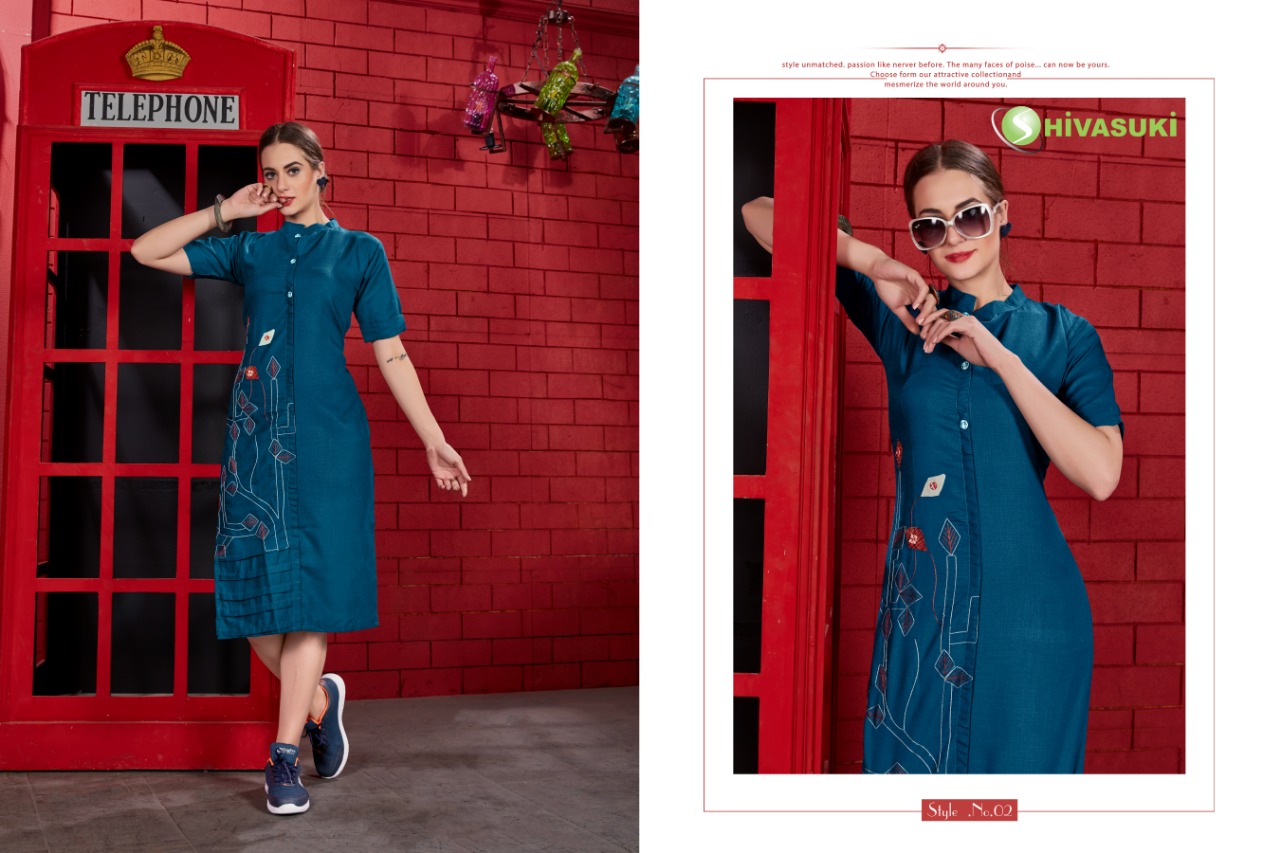 Selina Vol 1 By Shivashukhi Causal Wear Kurti Catalogue