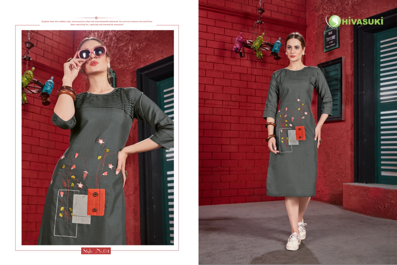 Selina Vol 1 By Shivashukhi Causal Wear Kurti Catalogue