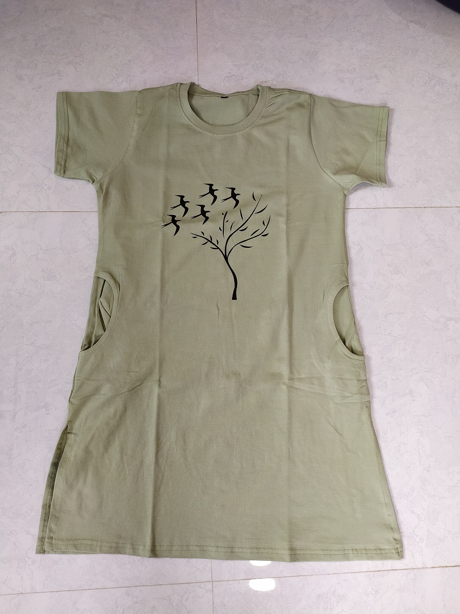 Ladies Long T Shirts @ Wholesale Price