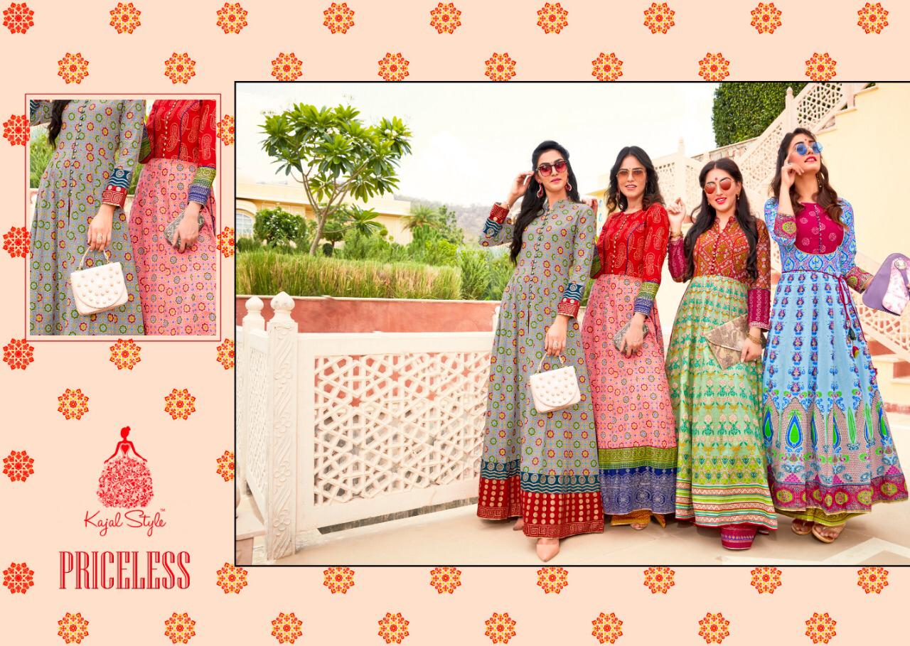 Kajal Style By Zubeda Vol 1 Printed Kurtis Catalogue