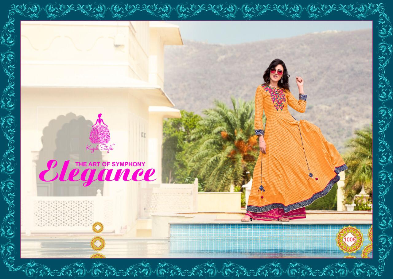 Kajal Style By Zubeda Vol 1 Printed Kurtis Catalogue