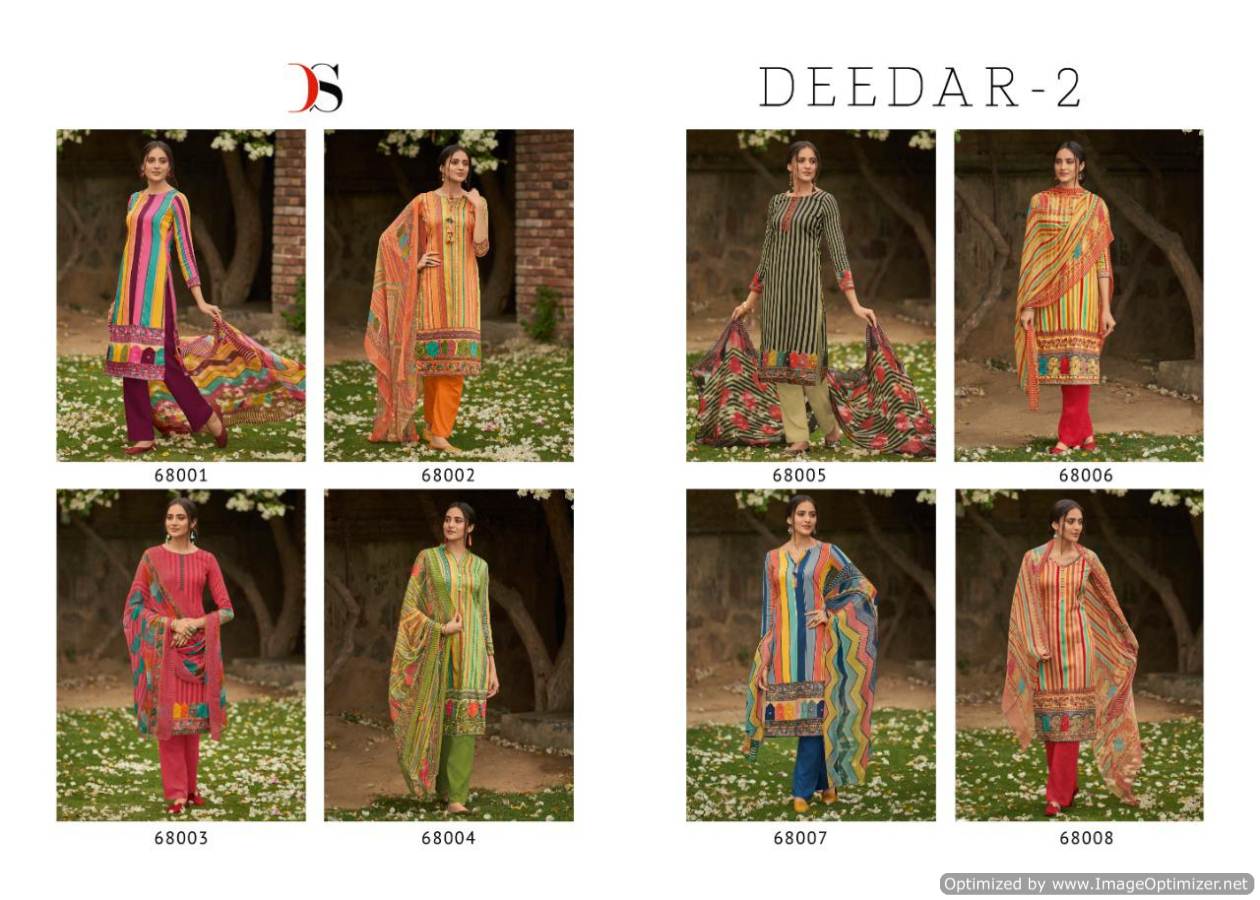 Deepsy Presents Deeedar 2 Collection Of Printed Jam Cotton Casual Dress Materials