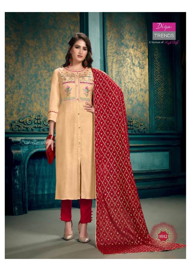 Diya Trends Presents Odhani 1 Collection Of Printed Ready Made Dresses
