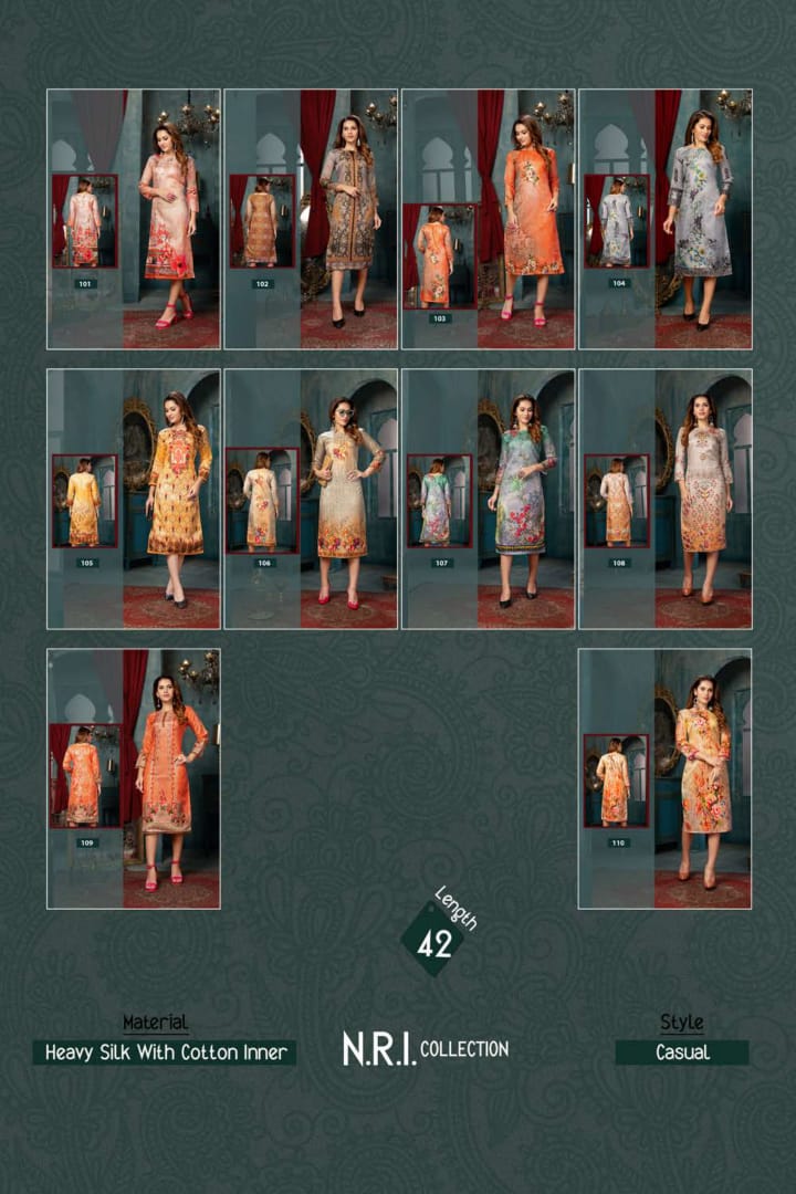 Fashion Talks Presents Hinayaa Collection Of Digital Printed Casual Kurtis