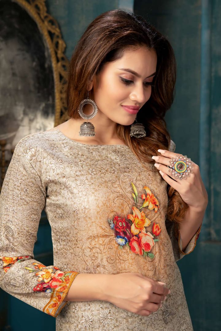 Fashion Talks Presents Hinayaa Collection Of Digital Printed Casual Kurtis
