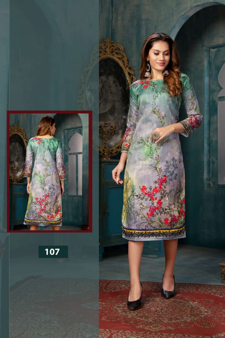 Fashion Talks Presents Hinayaa Collection Of Digital Printed Casual Kurtis