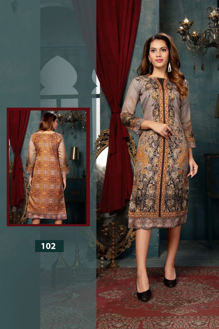 Fashion Talks Presents Hinayaa Collection Of Digital Printed Casual Kurtis