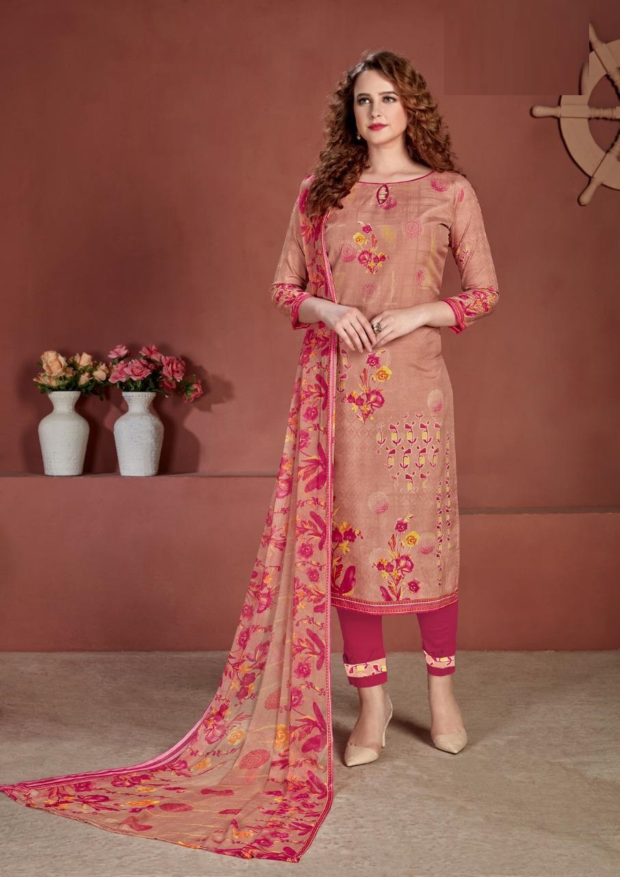 Fc Gulzar Summer Collection Of Floral Digital Printed Cotton Dress Materials