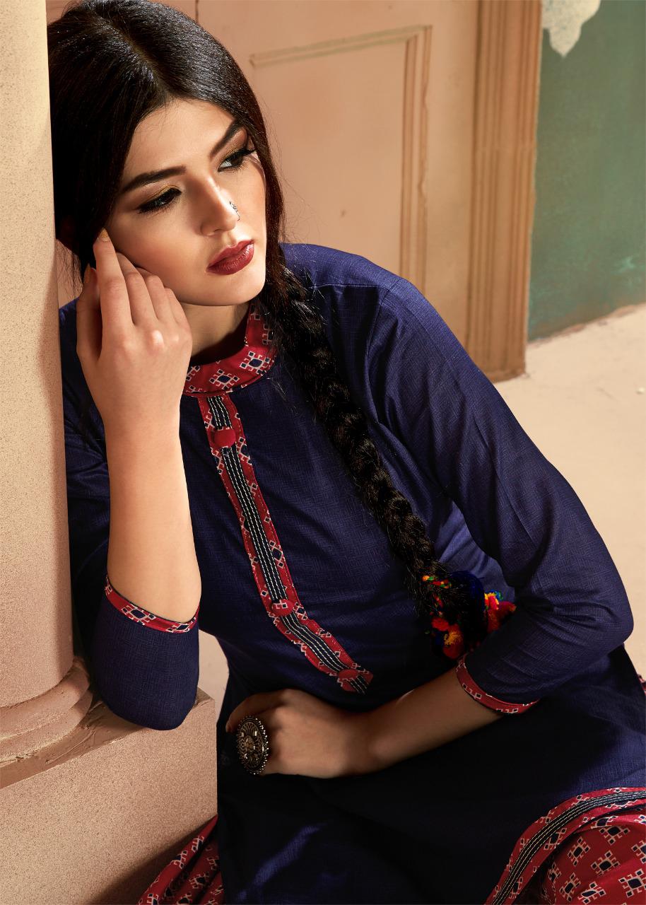 Fc Patiyala House 1 Pure Cambric Cotton Printed Dress Materials