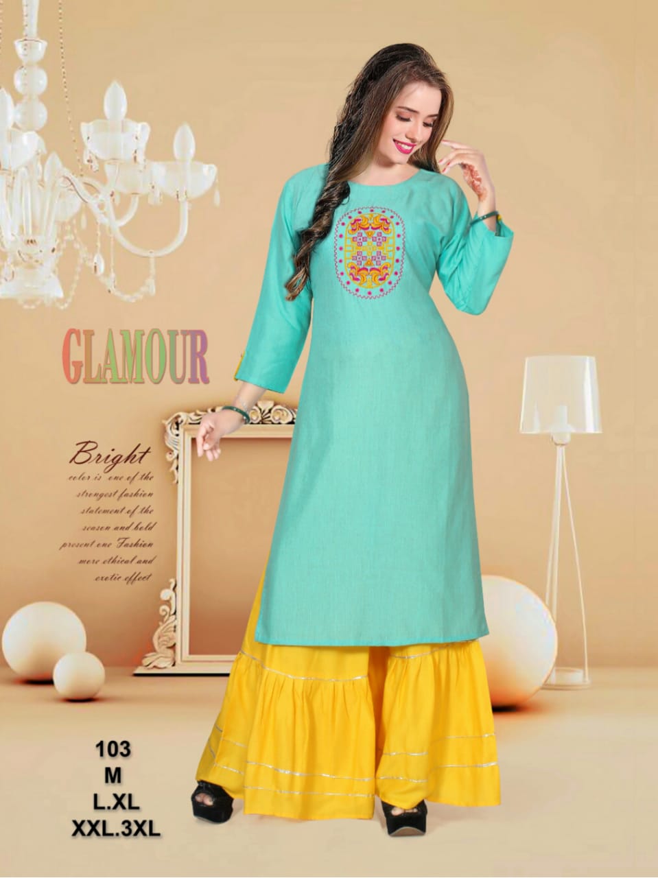 Fc Plazo House 3 Collection Of Fancy Kurti With Sharara