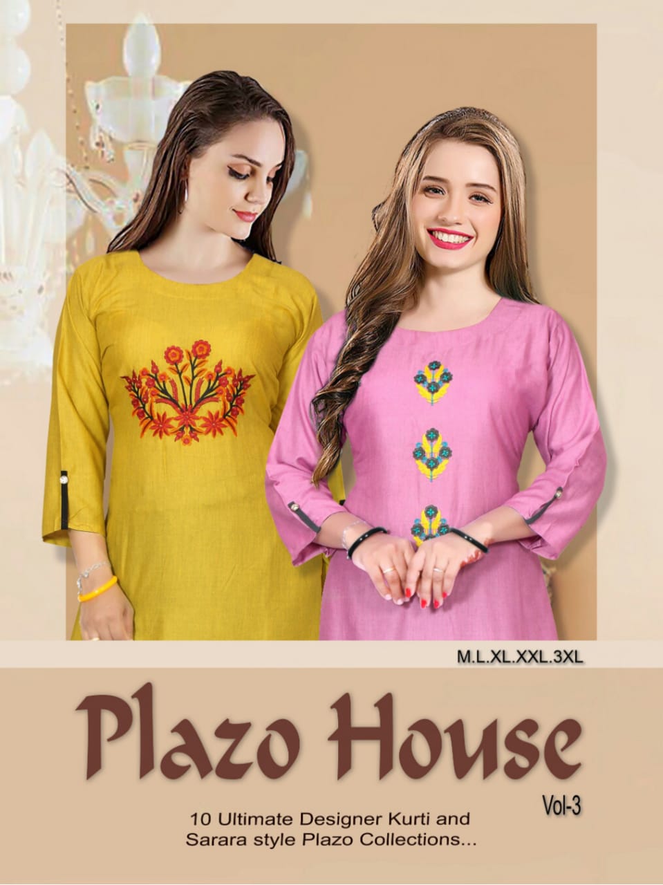 Fc Plazo House 3 Collection Of Fancy Kurti With Sharara