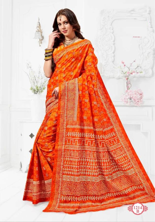 Fc Richlook 12 Collection Of Pure Cotton Fancy Printed Casual Wear Sarees