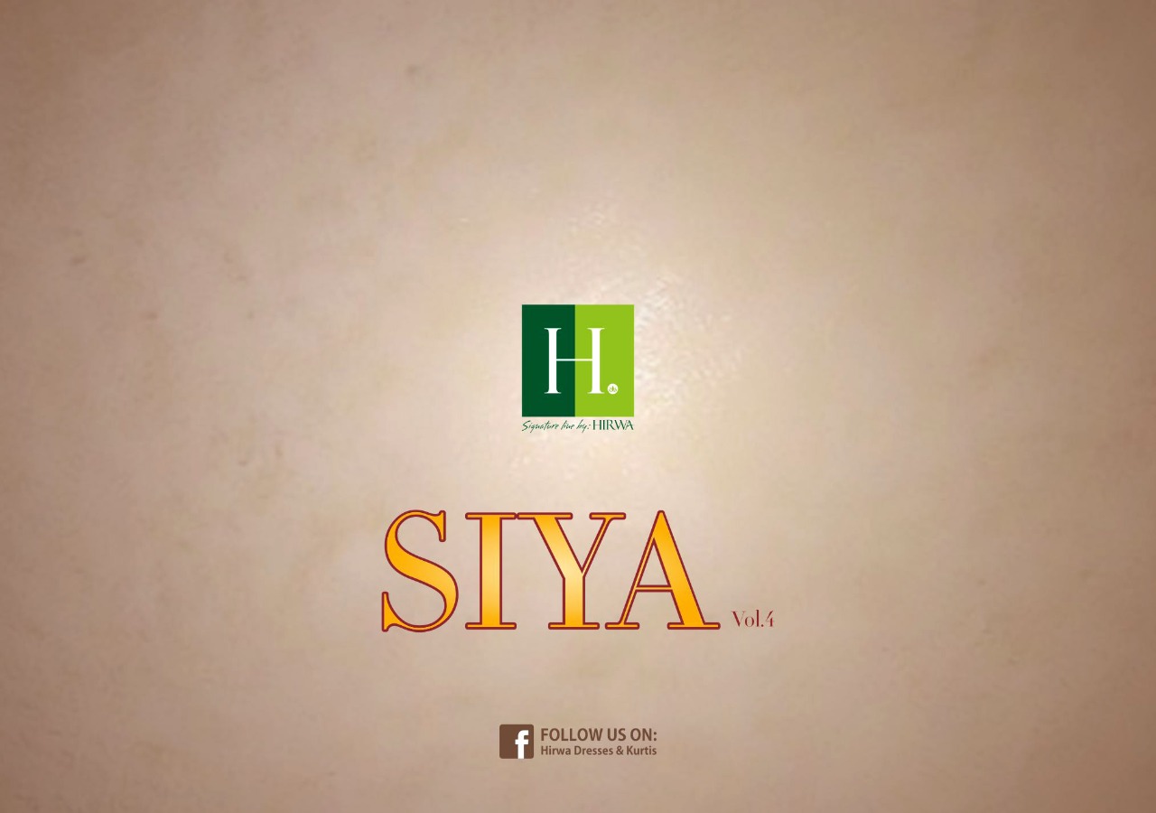 Hirwa Presents Siya 4 Collection Of Cambric Slub Short Kurtis