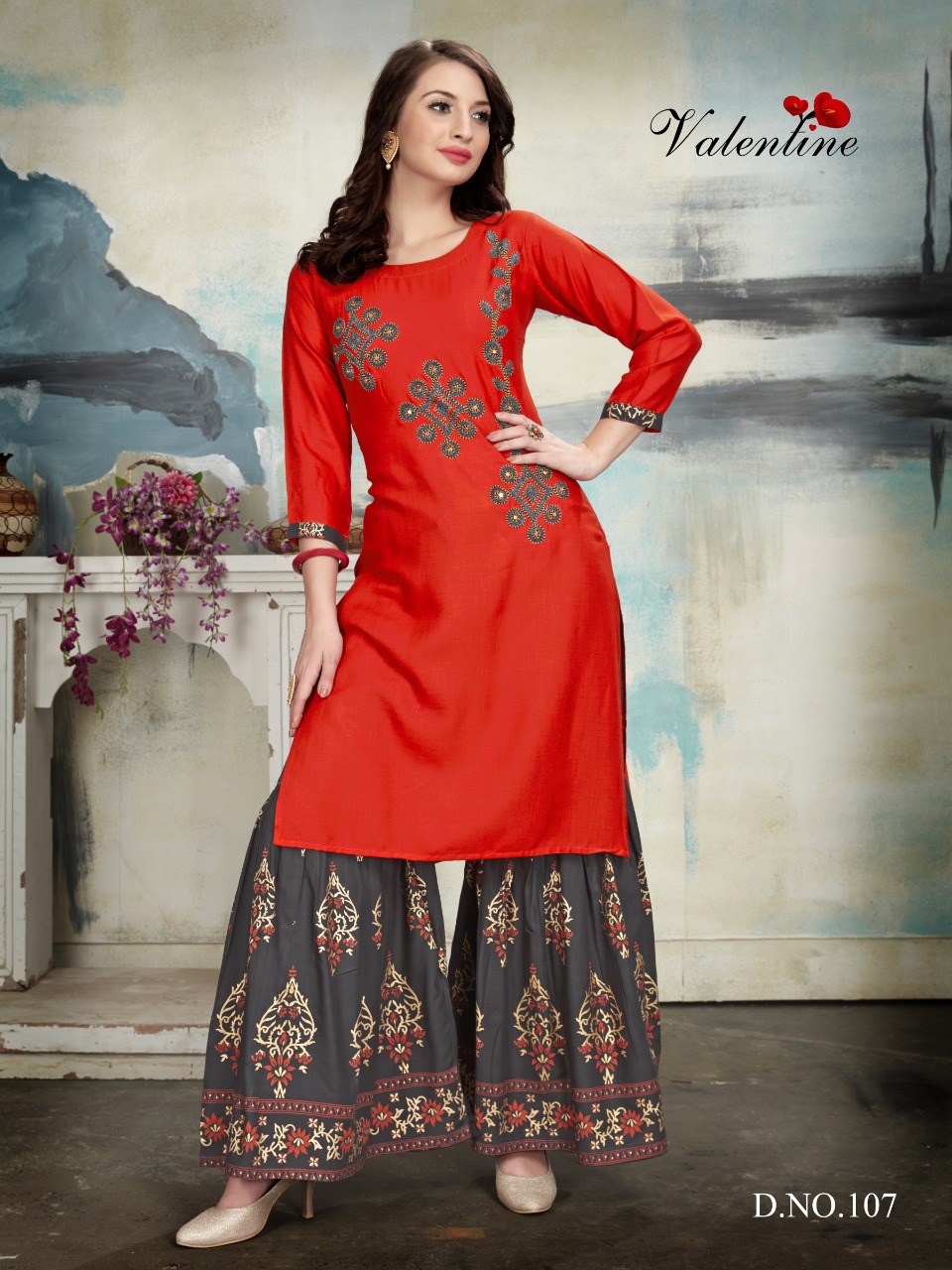 Fashion Talk Presents Rivaaz Vol 1 Kurtis With Sharara Catalogue