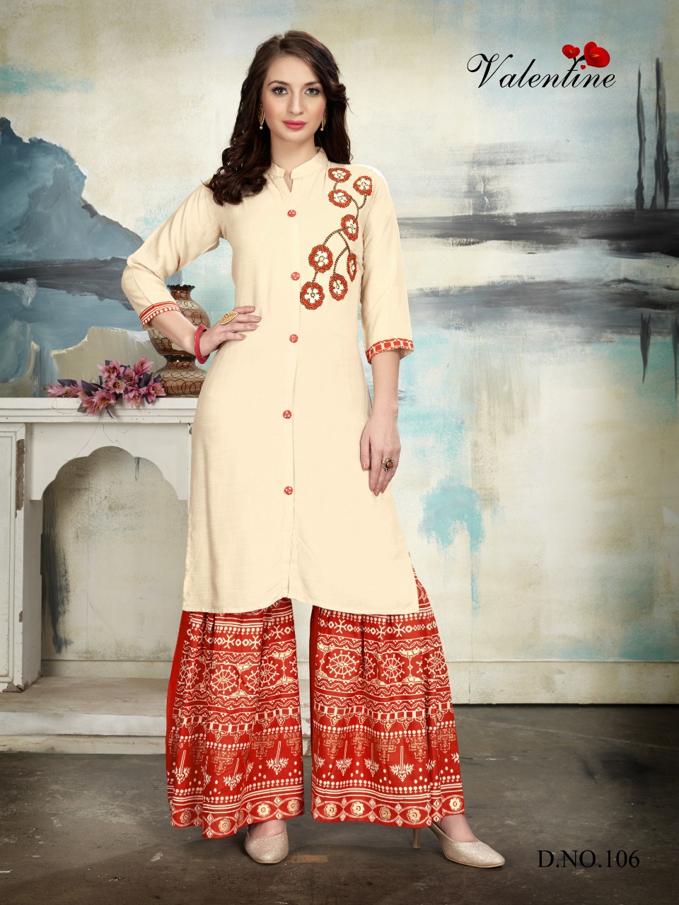 Fashion Talk Presents Rivaaz Vol 1 Kurtis With Sharara Catalogue