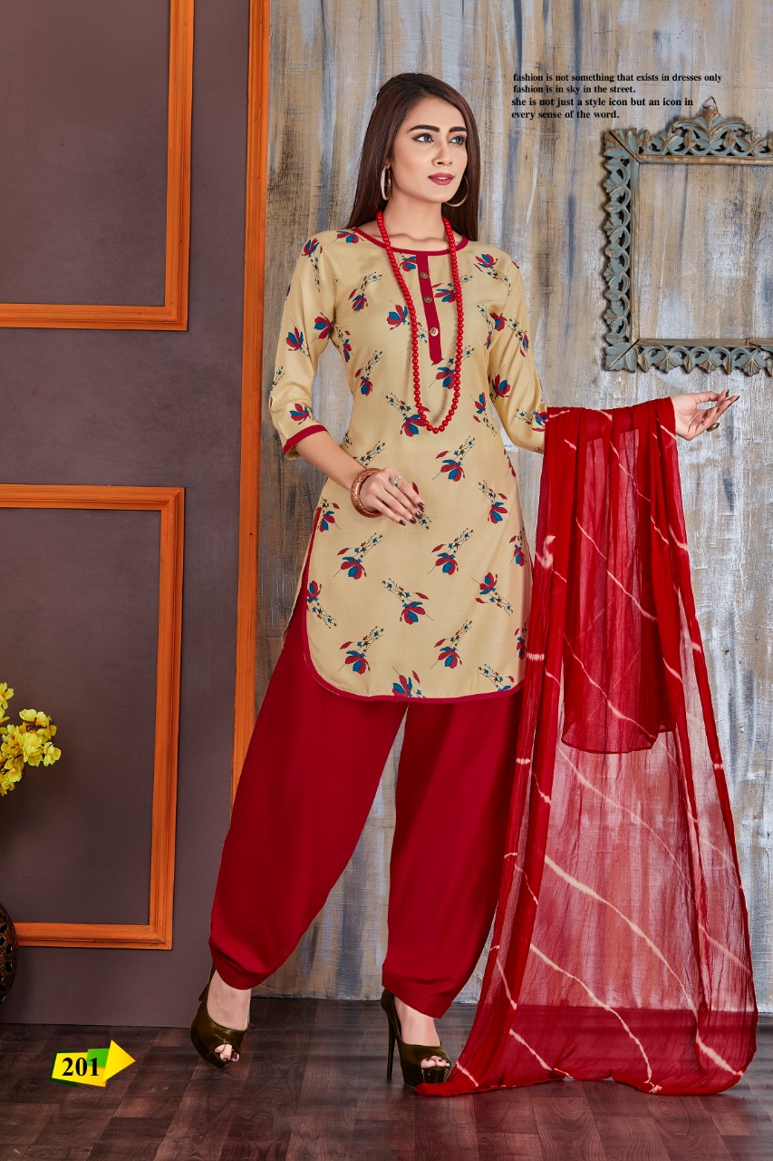 Fc Presents New 3 Piece Suits Dress Materials