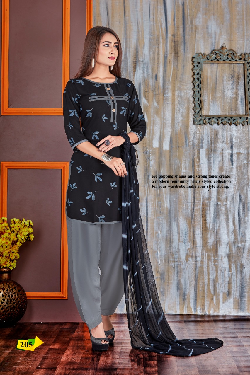 Fc Presents New 3 Piece Suits Dress Materials