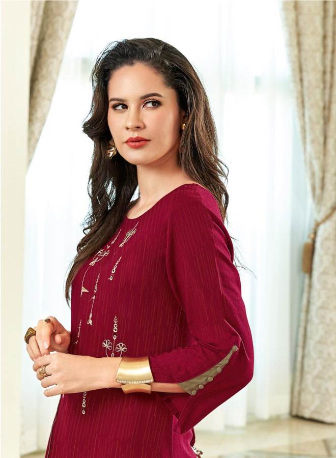 Ladies Flavour Presents Ozarro Collection Of Stylish Kurti With Bottom
