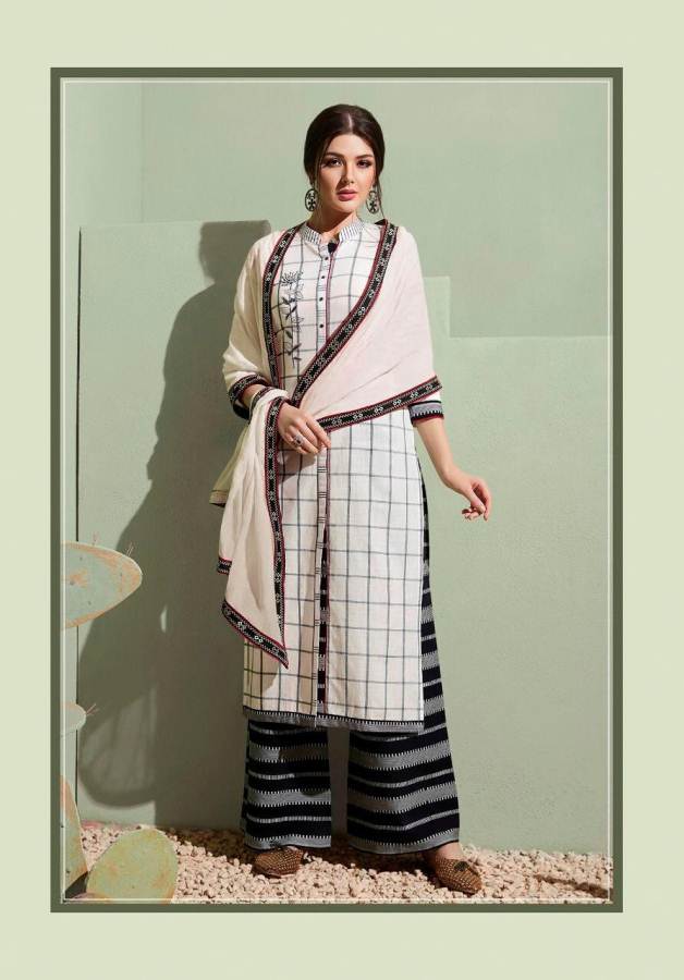 Rangoon Presents Step Up 3 Collection Of South Cotton Ready-made Dress Materials
