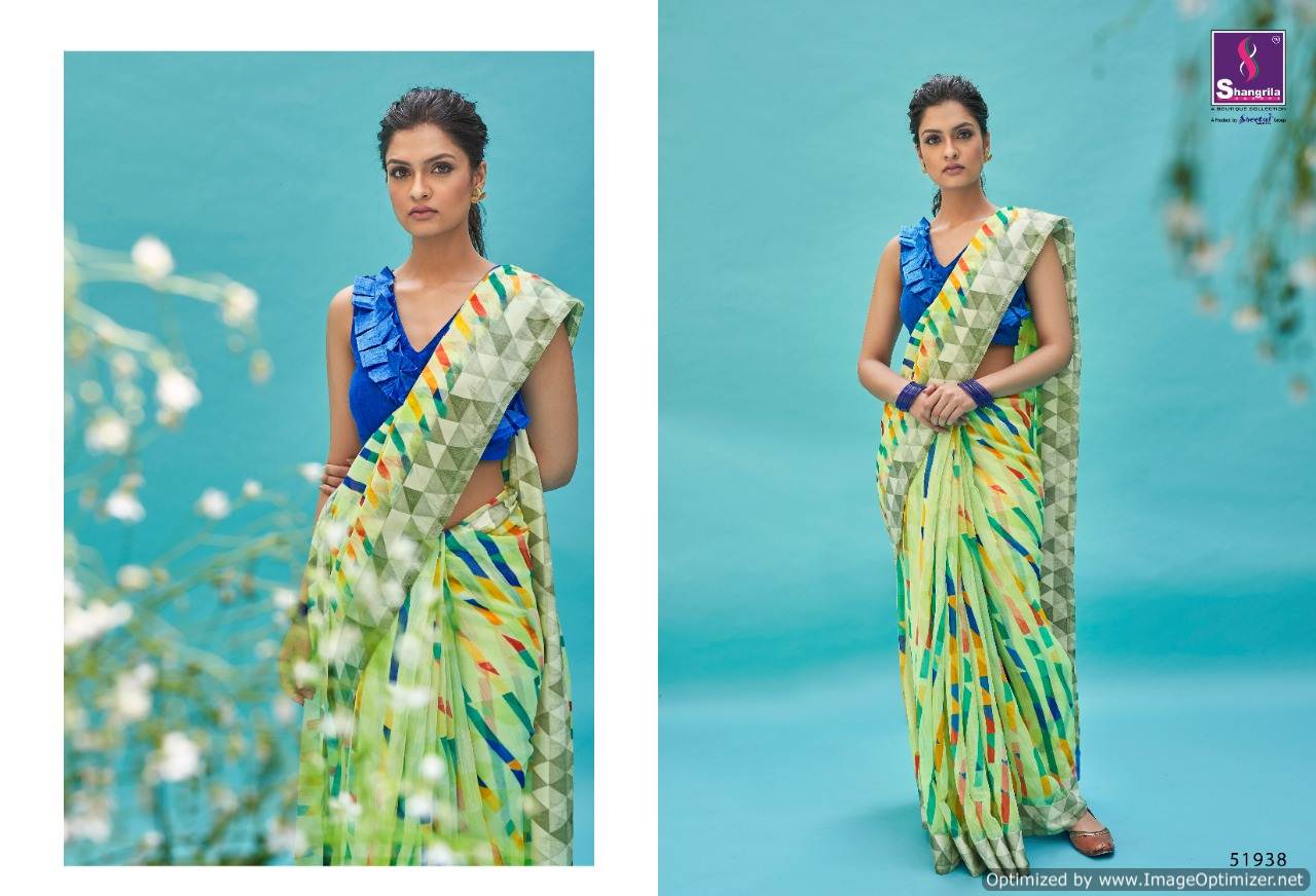 Shangrila Presents Suruchi Cotton 3 Printed Linen Cotton Sarees