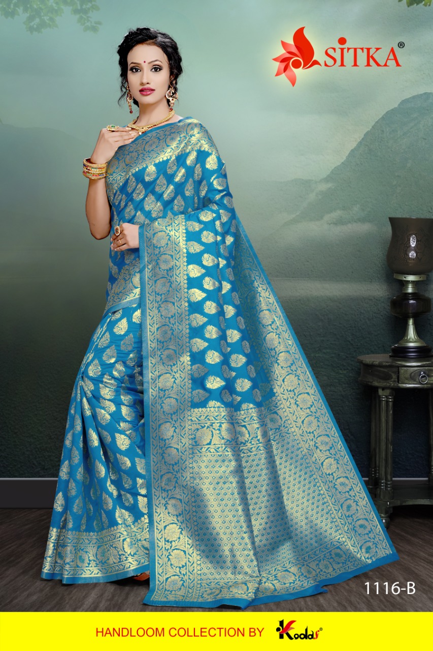 Sitka Presents Suhag Joda 1116 Jacquard Silk Collection Of Festive Wear Sarees