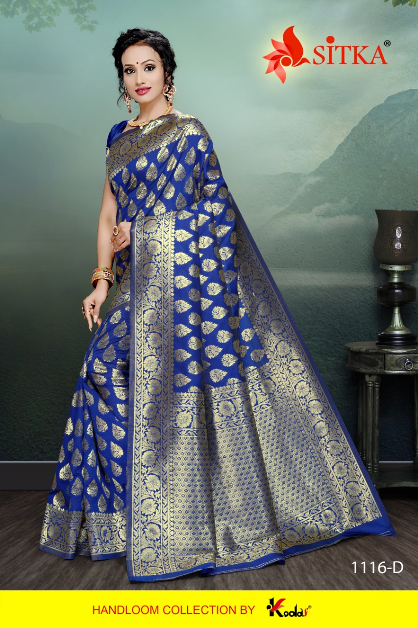 Sitka Presents Suhag Joda 1116 Jacquard Silk Collection Of Festive Wear Sarees