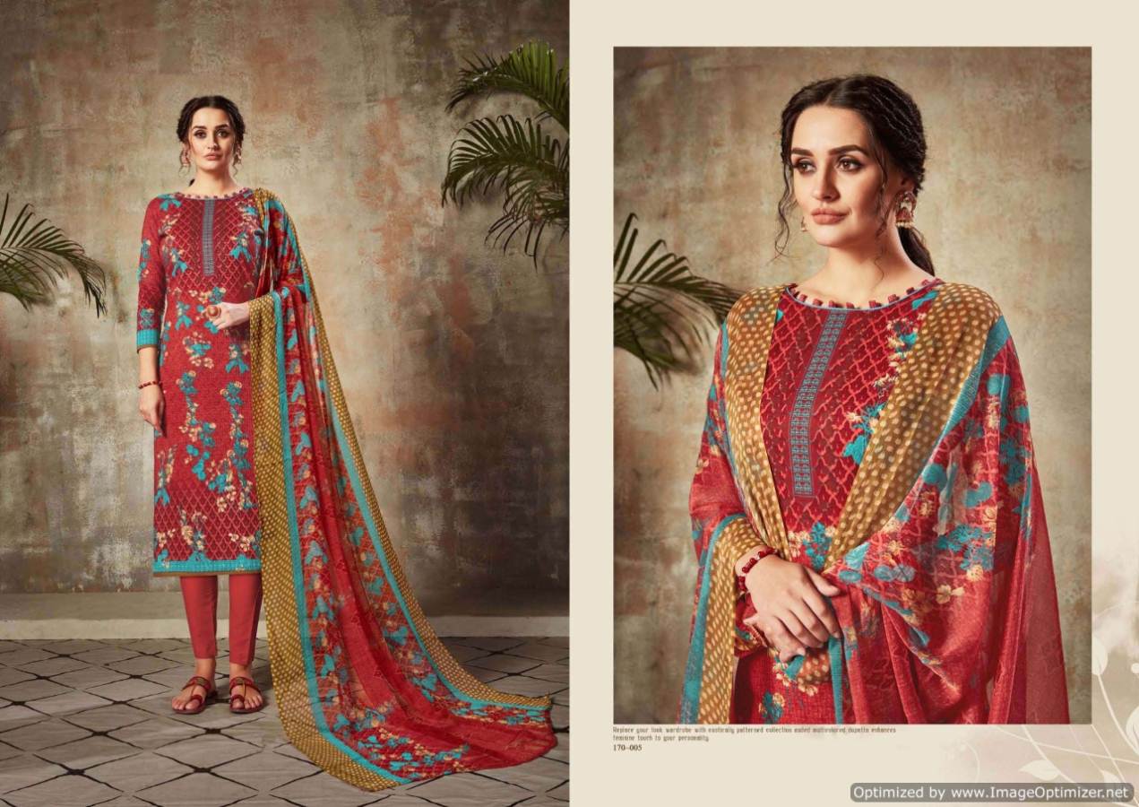 Zulfat Gulmahor 2 Digital Print Pure Cotton Dress Materials