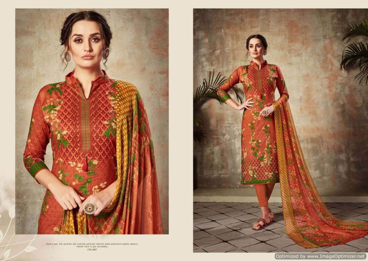 Zulfat Gulmahor 2 Digital Print Pure Cotton Dress Materials