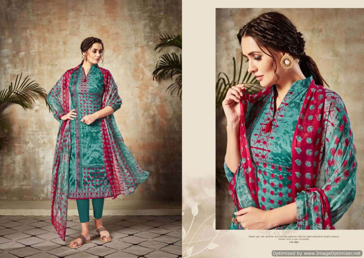 Zulfat Gulmahor 2 Digital Print Pure Cotton Dress Materials