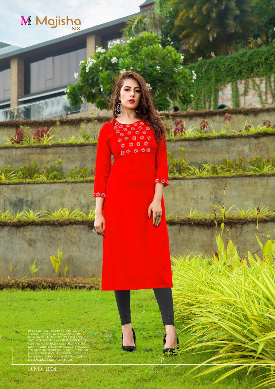 Majisha Nx Presents Apple Kurtis Catalogue