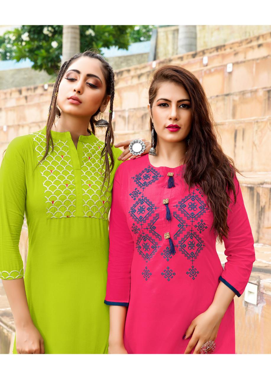 Majisha Nx Presents Apple Kurtis Catalogue