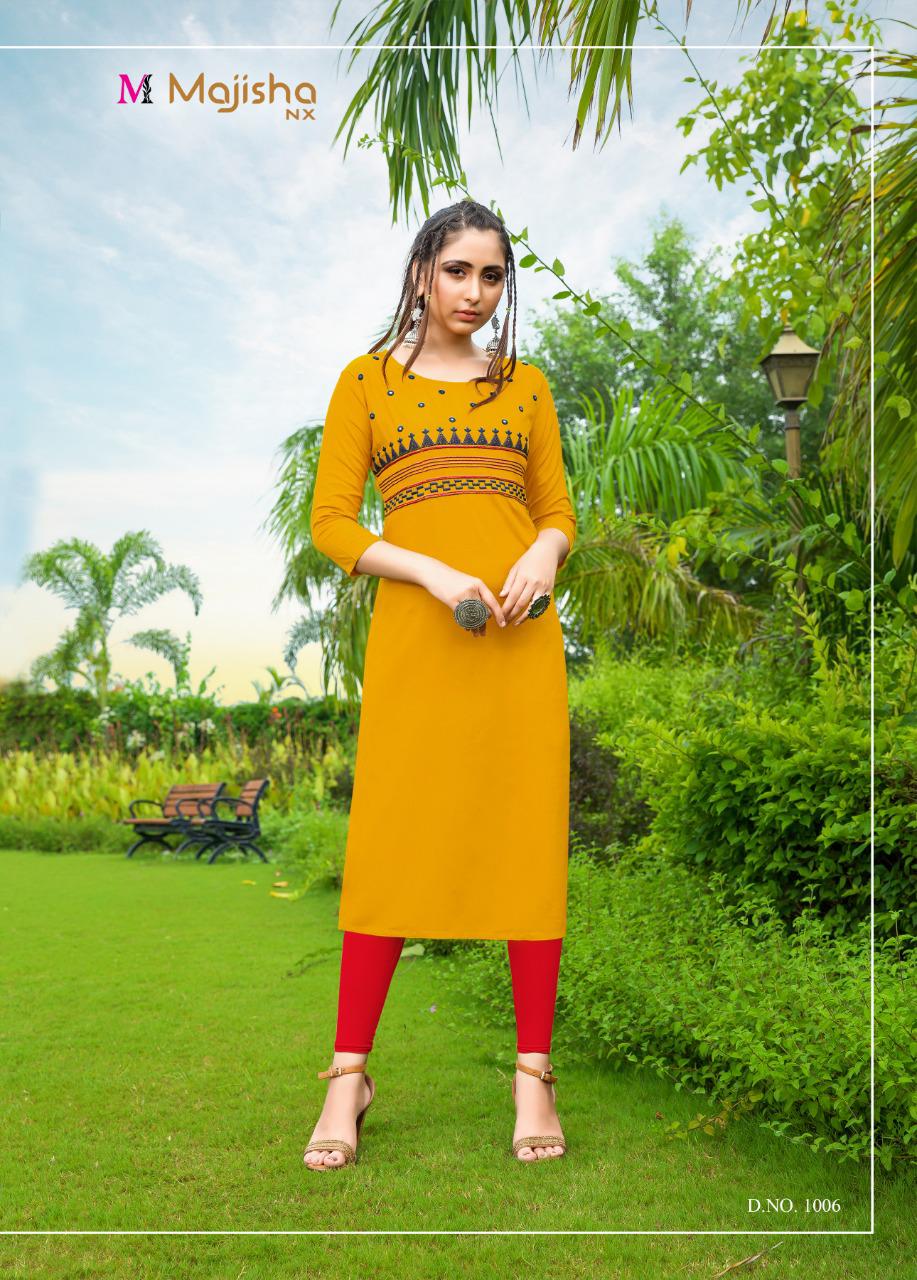 Majisha Nx Presents Apple Kurtis Catalogue