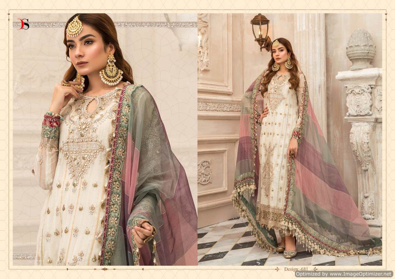 Deepsy Presents Embroidered Collection Of Heavy Georgette Woth Embroidery Pakistani Suits