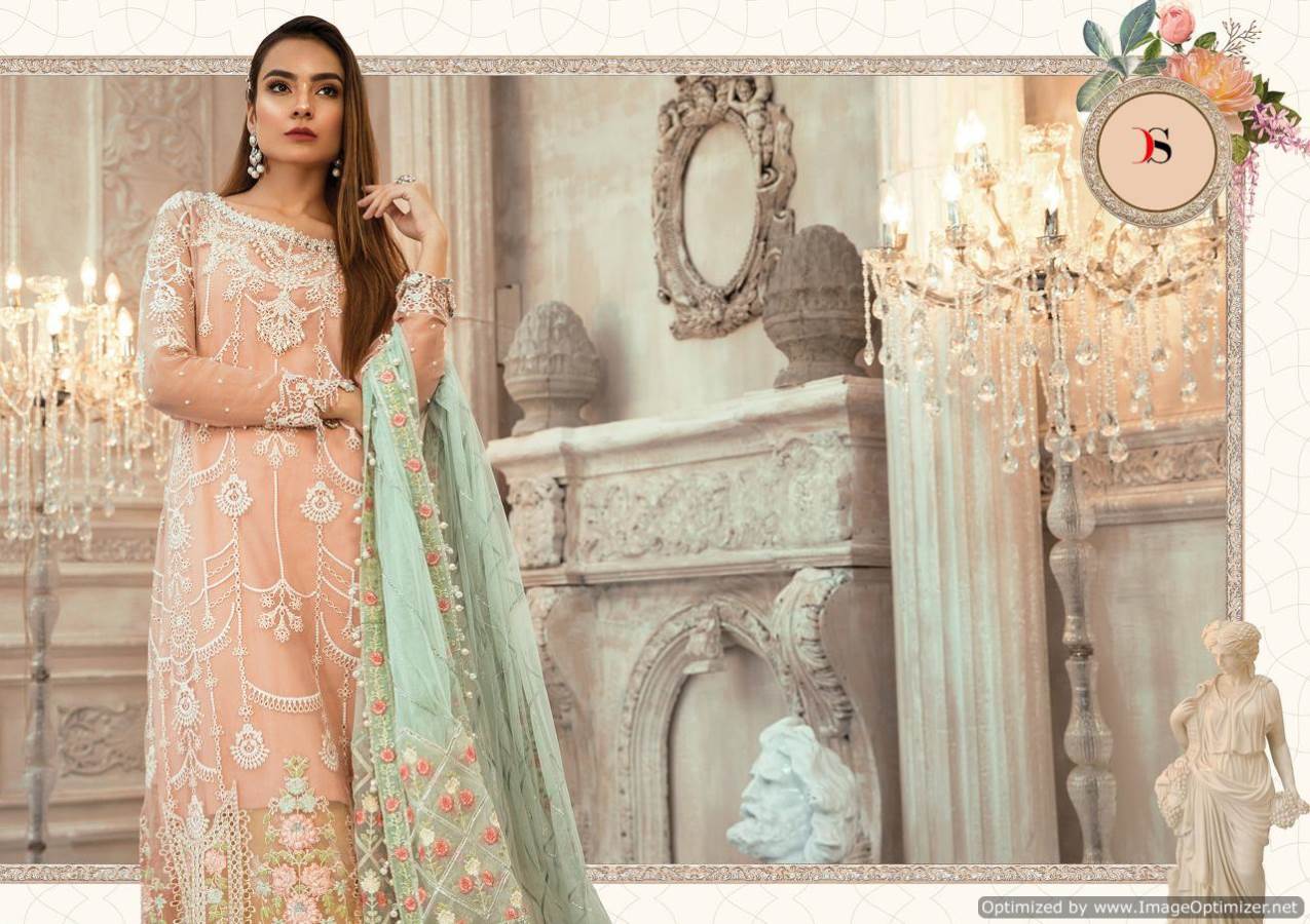 Deepsy Presents Embroidered Collection Of Heavy Georgette Woth Embroidery Pakistani Suits