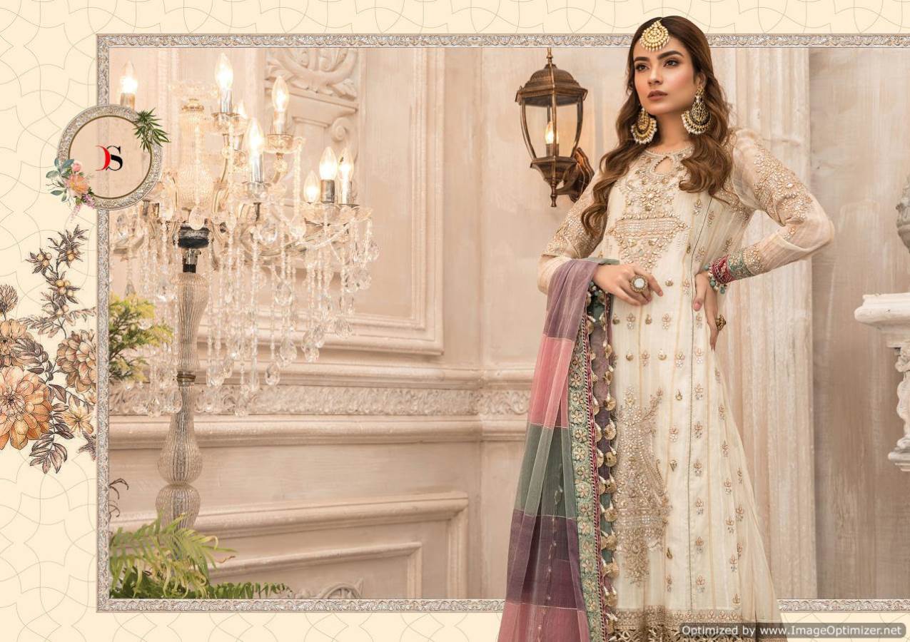 Deepsy Presents Embroidered Collection Of Heavy Georgette Woth Embroidery Pakistani Suits