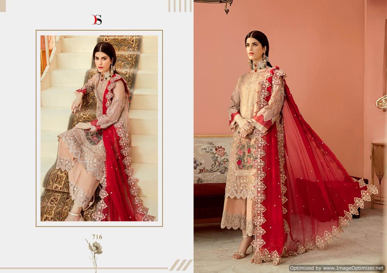 Deepsy Presents Imorzia 19 Collection Of Heavy Georgette Embroidered Designer Pakistani Suits