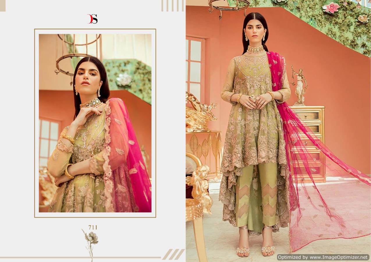 Deepsy Presents Imorzia 19 Collection Of Heavy Georgette Embroidered Designer Pakistani Suits