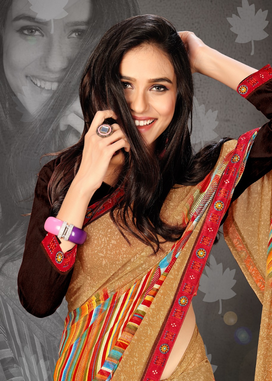 Fc Presents Mithila Collection Of Weight Less Printed Sarees
