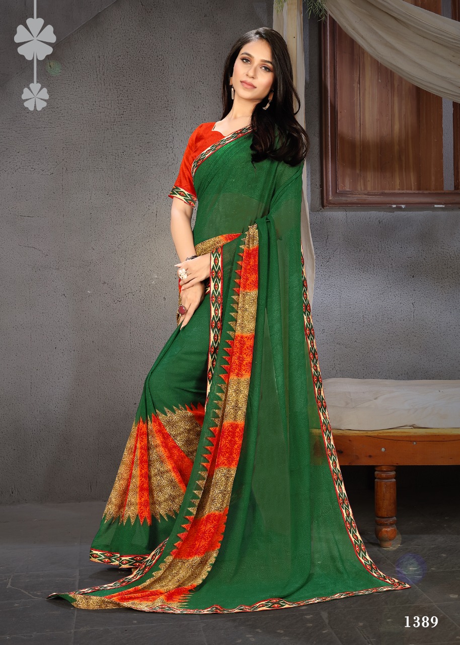 Fc Presents Mithila Collection Of Weight Less Printed Sarees