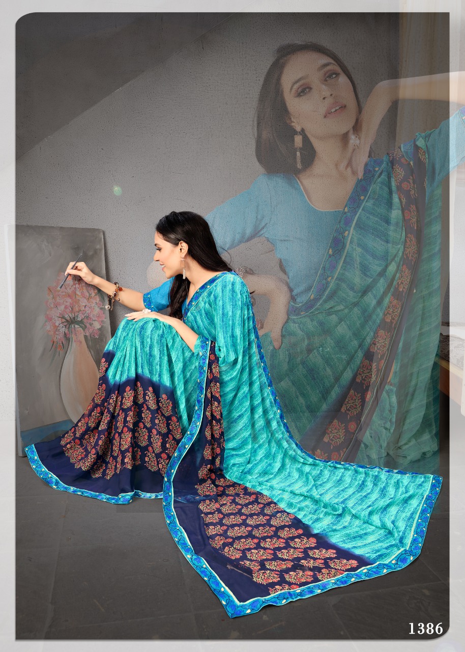 Fc Presents Mithila Collection Of Weight Less Printed Sarees