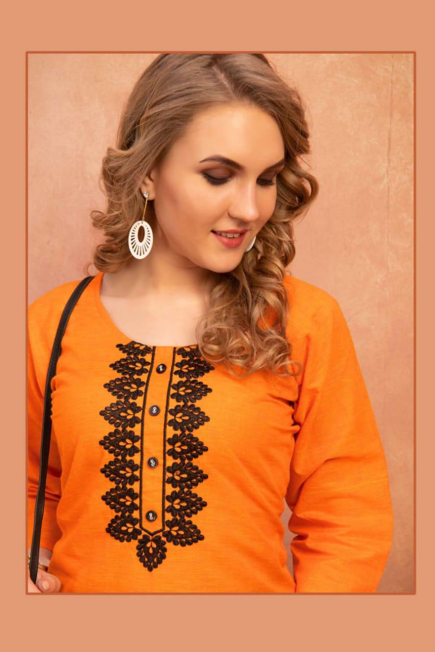 Ft Presents Sairaa Collection Of South Cotton Casual Wear Short Kurtis