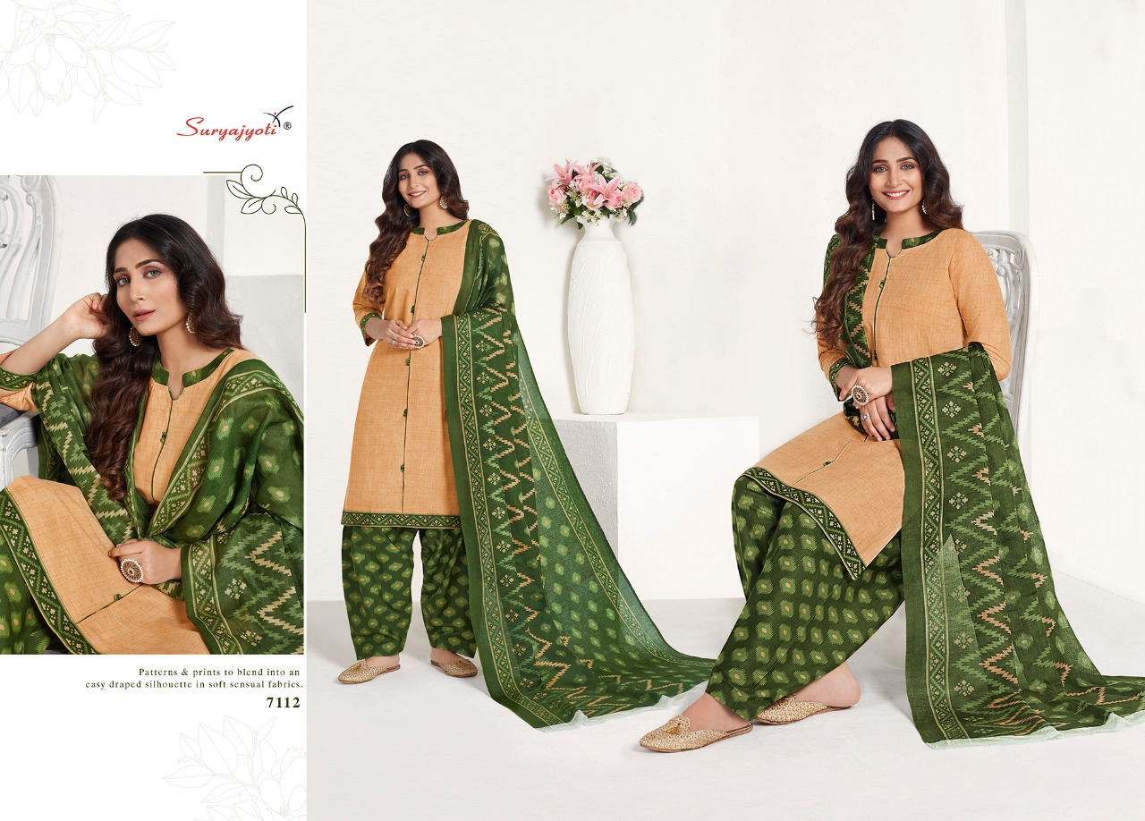 Suryajyoti Presents Sui Dhaga 7 Collection Of Ready Made Cotton Printed Salwar Suit