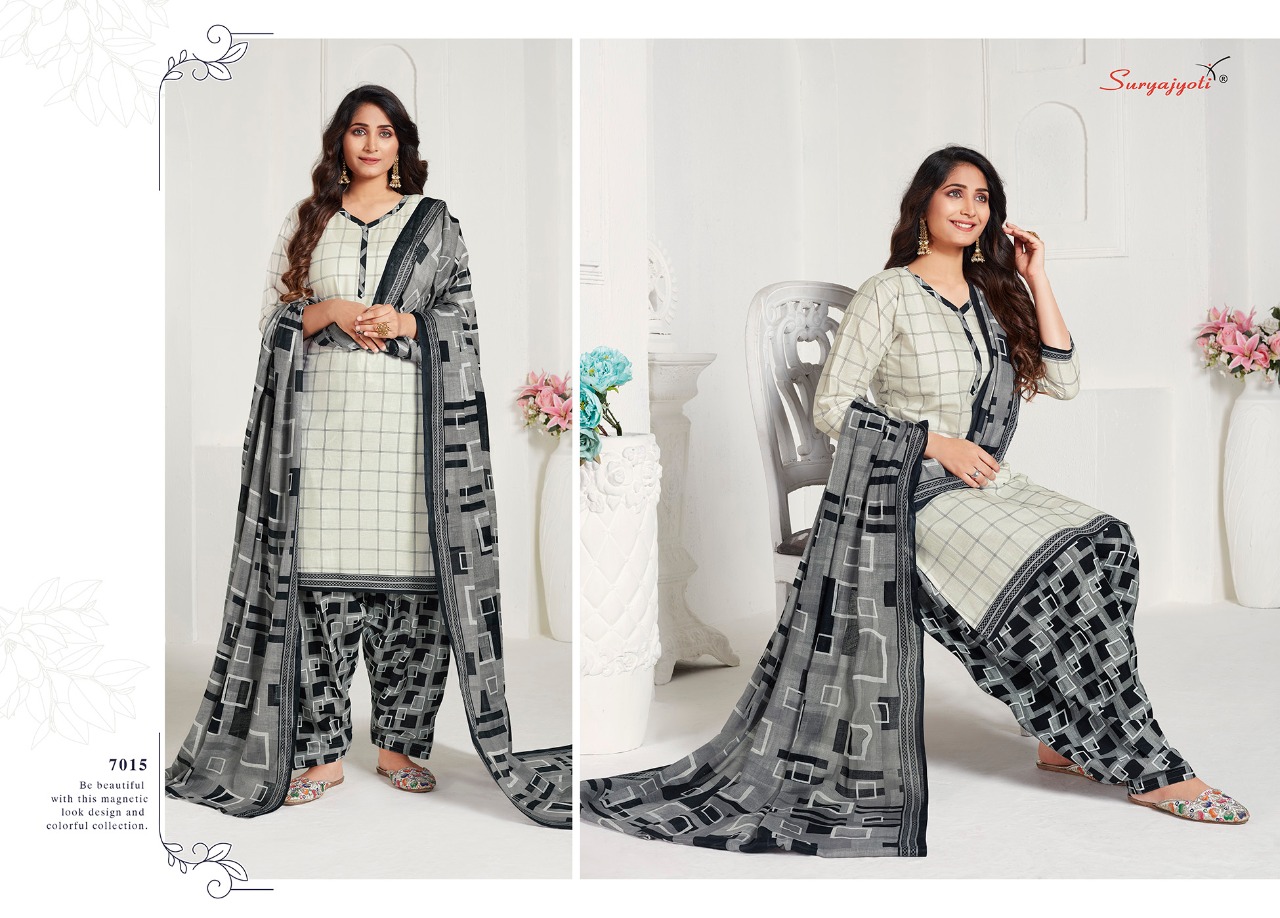 Suryajyoti Presents Sui Dhaga 7 Collection Of Ready Made Cotton Printed Salwar Suit