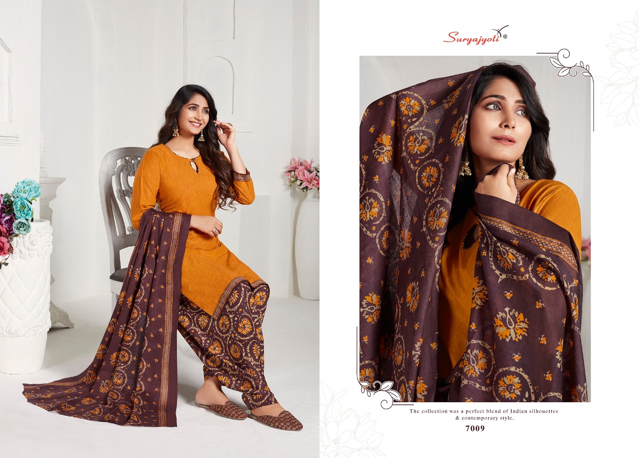 Suryajyoti Presents Sui Dhaga 7 Collection Of Ready Made Cotton Printed Salwar Suit