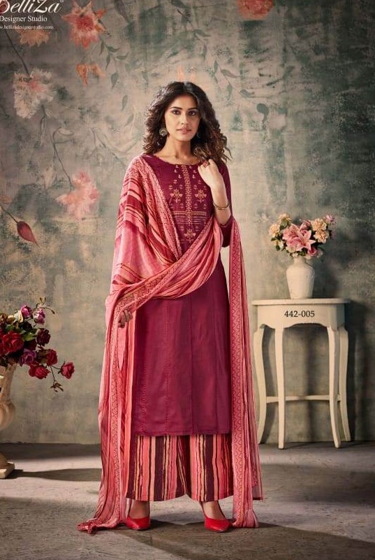 Belliza  Presents Nazar E Patiala Vol 4 Designer Dress Material