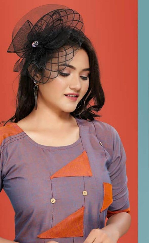 Ss Presents  Daisy  Straight Cut Short Kurtis