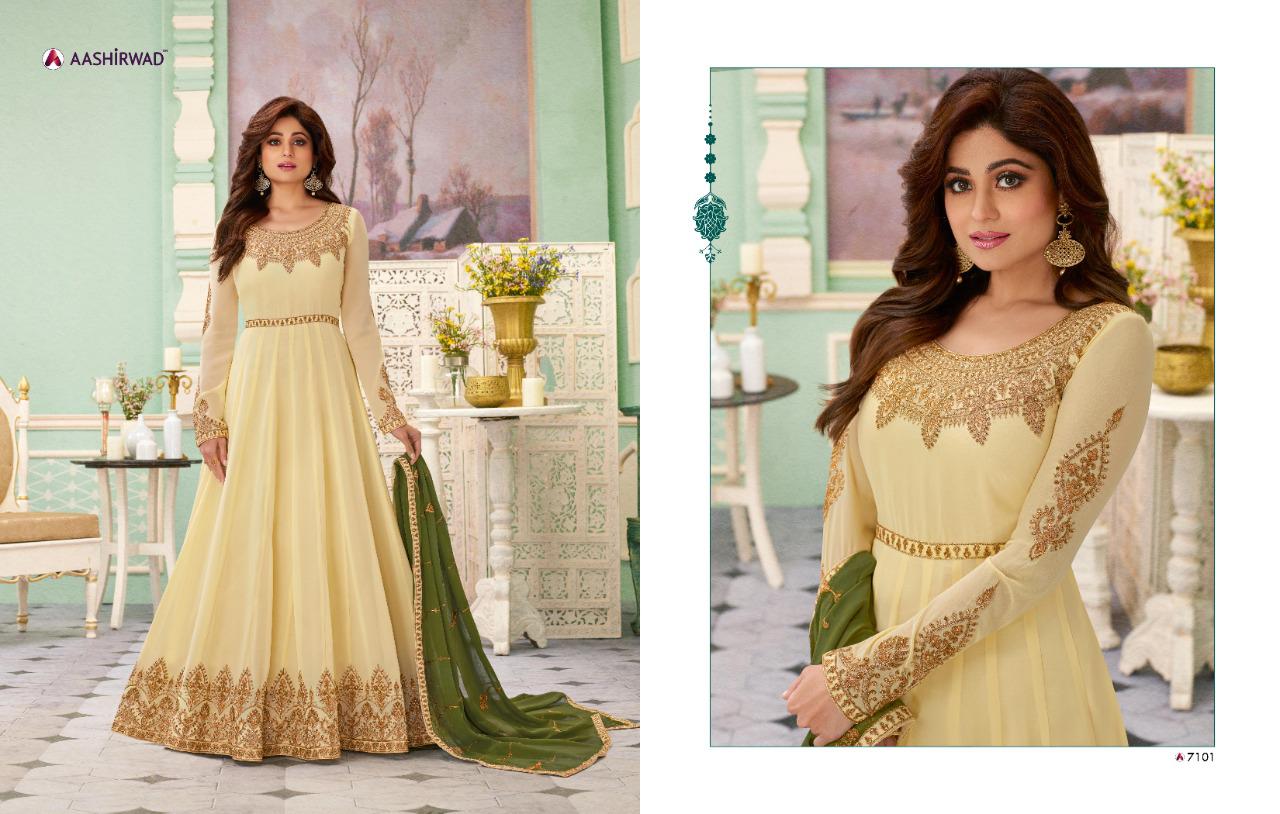 Aashirwad Presents  Aarya  Designer Salwar Suits