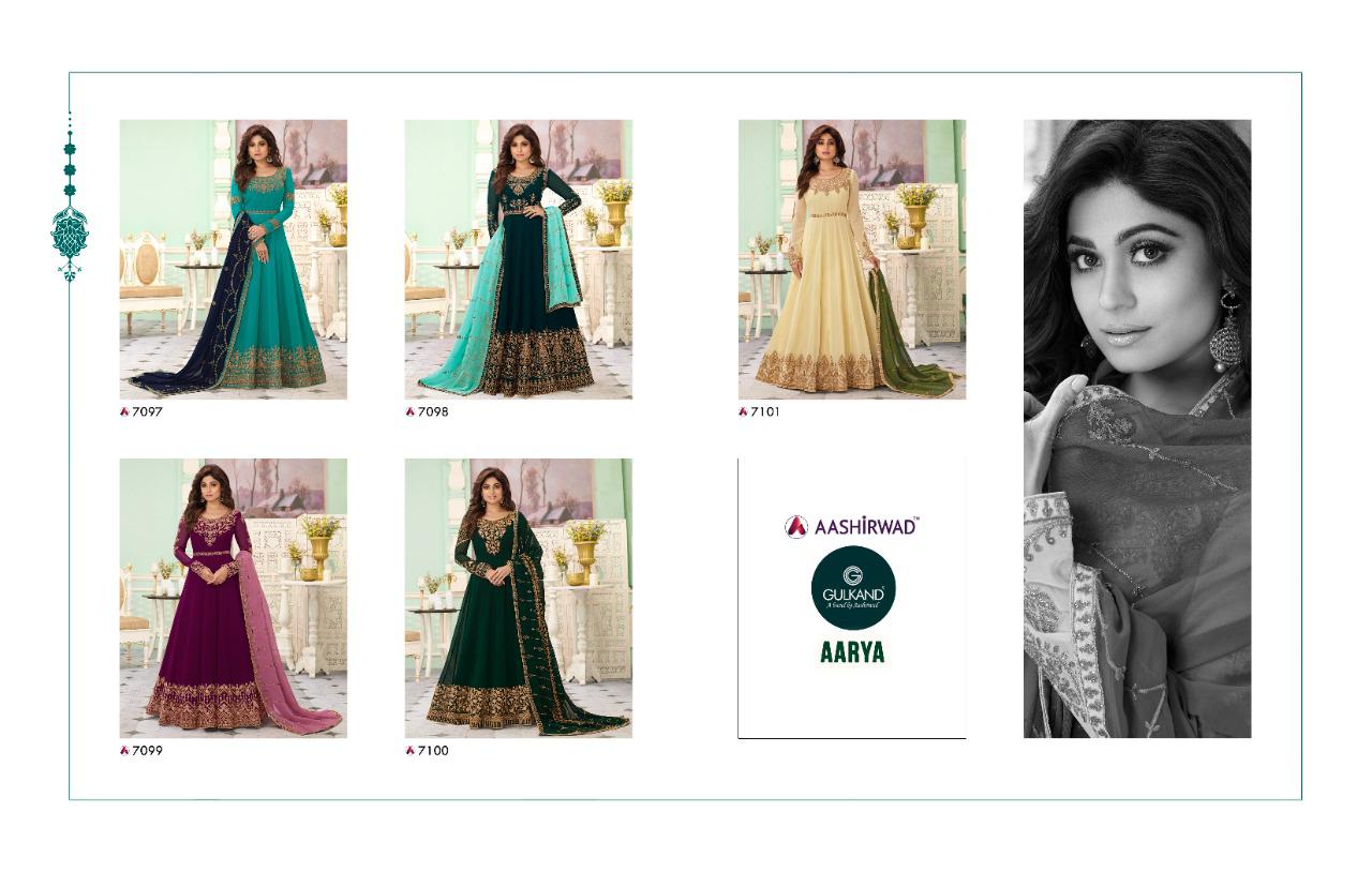 Aashirwad Presents  Aarya  Designer Salwar Suits