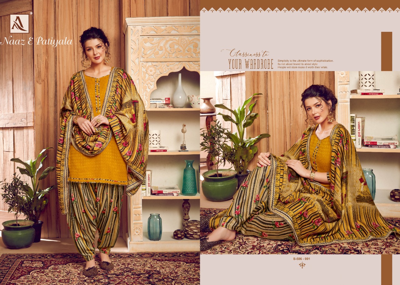 Alok Presents  Naaz E Patiyala Vol 3 Pashmina Collection